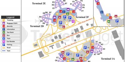 Soekarno hatta airport terminal ramani